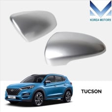 tuix silver side mirror cover hyundai tucson 2018 - 20